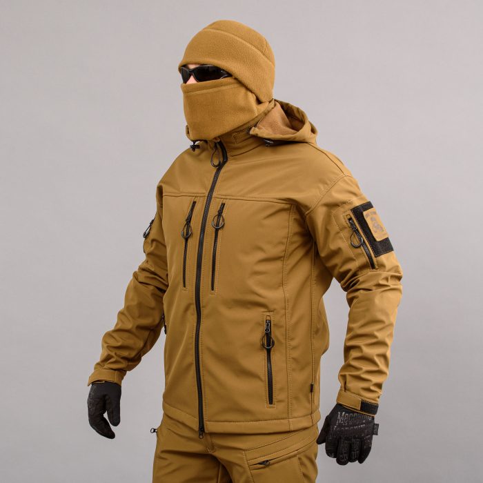 Куртка "URBAN SCOUT" COYOTE (SoftShell) - Зображення 2