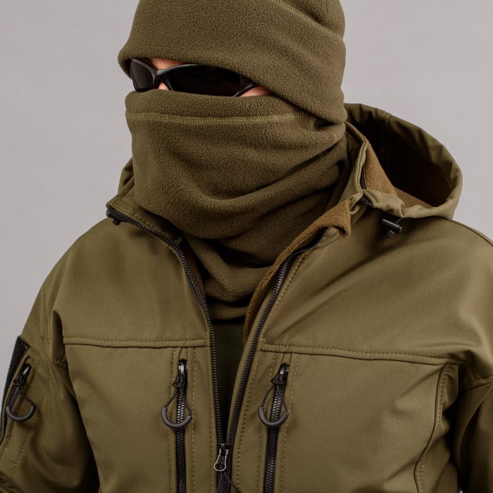 Куртка "URBAN SCOUT" OLIVE (SoftShell) - Зображення 4