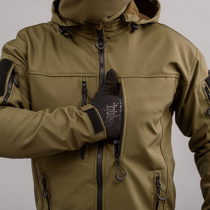 Куртка "URBAN SCOUT" OLIVE (SoftShell) - Зображення 5