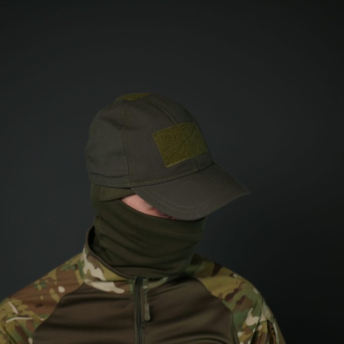 Літня бейсболка UM Rip-Stop Олива - Зображення 5