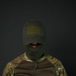 Літня бейсболка UM Rip-Stop Олива - Зображення 4