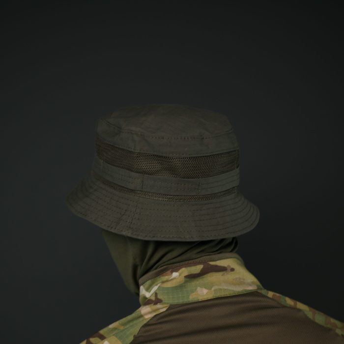 Літня панамка олива з сіткою Rip-Stop - Зображення 8