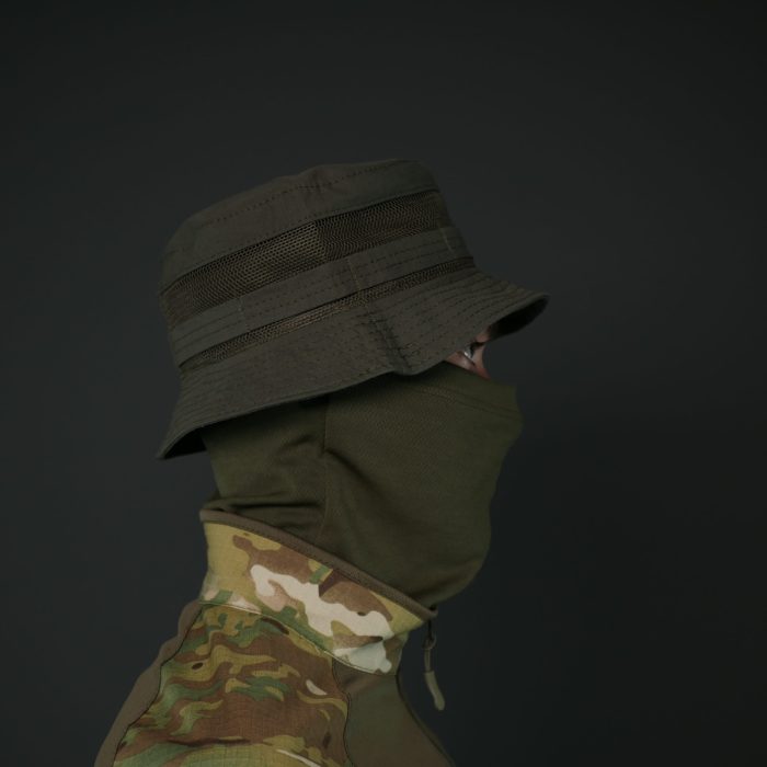 Літня панамка олива з сіткою Rip-Stop - Зображення 6