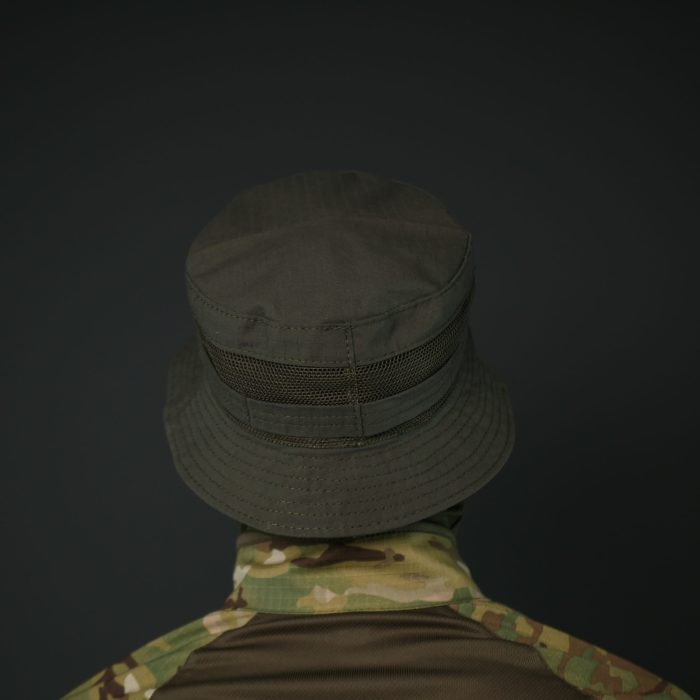 Літня панамка олива з сіткою Rip-Stop - Зображення 7