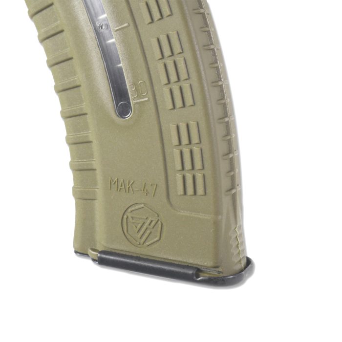 Магазин 7.62х39 з вікном для контролю кількості заряду патронів койот - Зображення 2