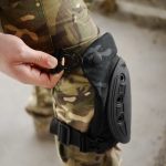 Захисні наколінники USA чорний мультикам - Зображення 9