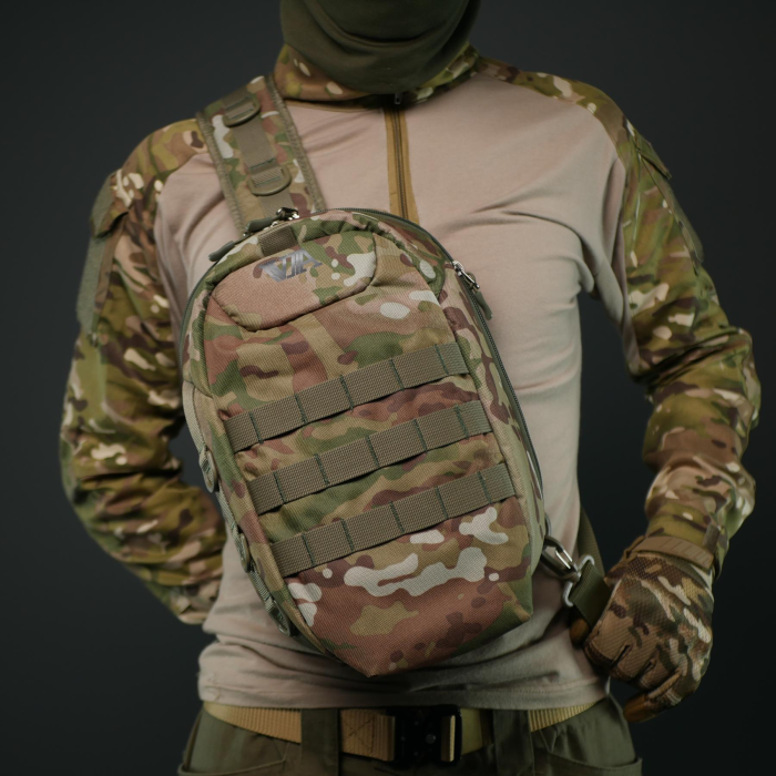 Однолямкова сумка(через плече) - мультикам - Зображення 7