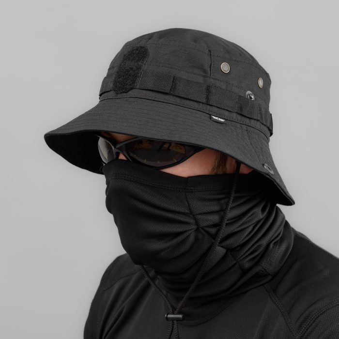 Панама польова "PHANTOM" BLACK (Rip-Stop) - Зображення 1