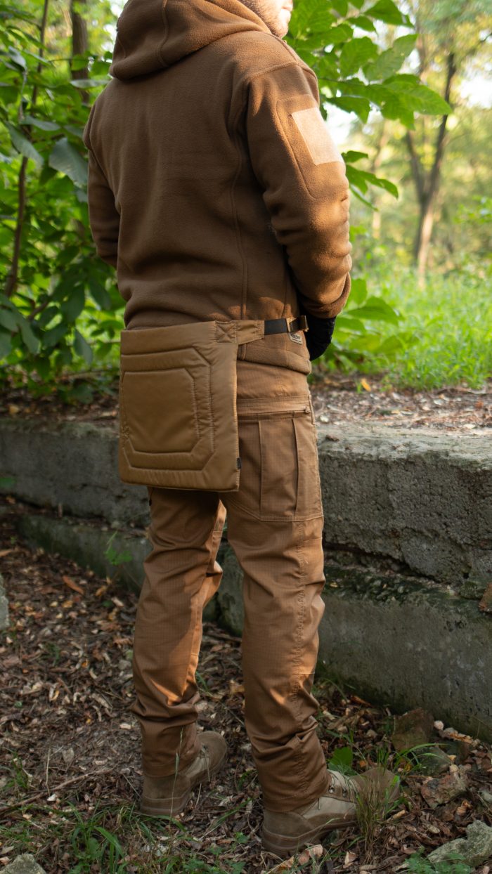 П'ятиточка - сидушка "ПОЛЬОВА" COYOTE (Плащівка + Пінополіетилен) - Зображення 6