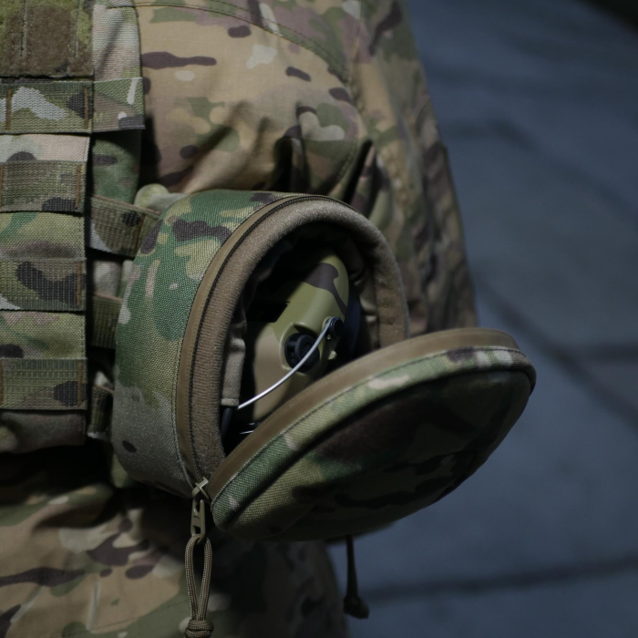 Підсумок Militex (L) для захисту навушників навушники Cordura original USA Мультикам - Зображення 7