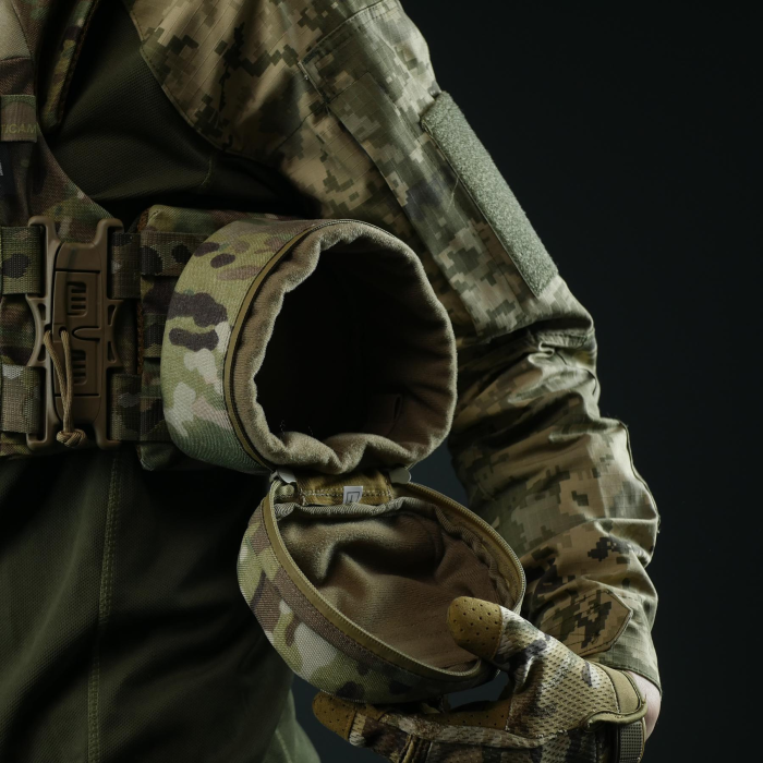 Підсумок Militex (M) для захисту навушників навушники Cordura original USA Мультикам - Зображення 9