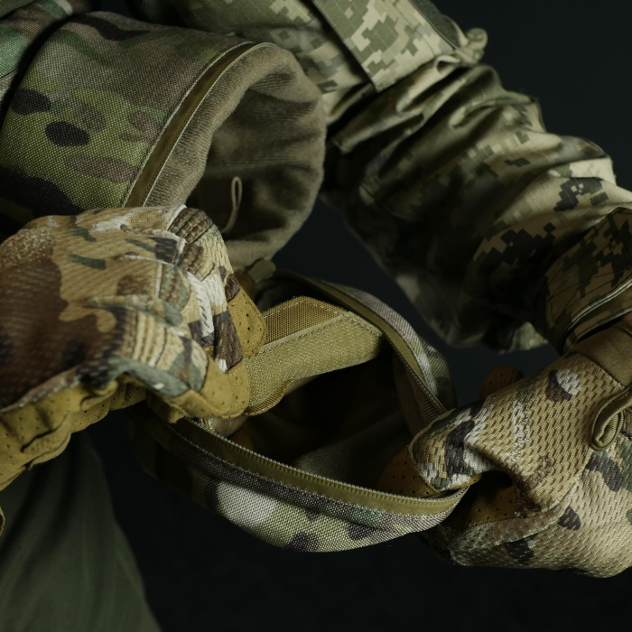 Підсумок Militex (M) для захисту навушників навушники Cordura original USA Мультикам - Зображення 10