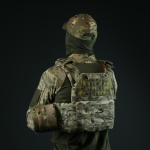 Підсумок Militex (M) для захисту навушників навушники Cordura original USA Мультикам - Зображення 7