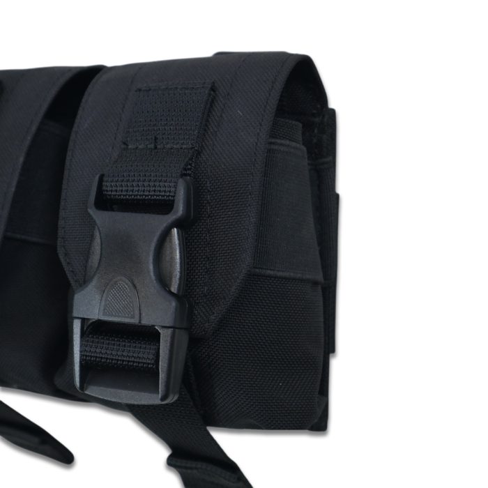 Підсумок під 2 гранати Kiborg GU Double Mag Pouch (Чорний) - Зображення 5