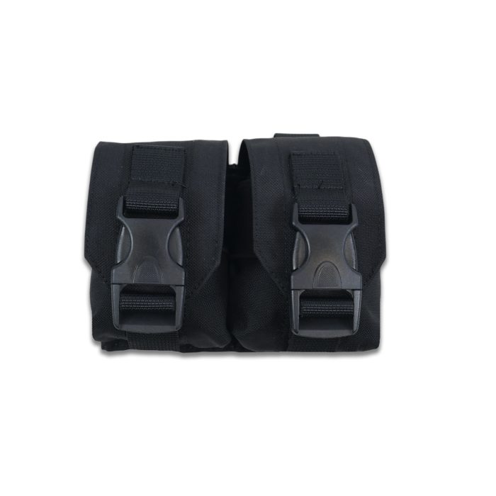 Підсумок під 2 гранати Kiborg GU Double Mag Pouch (Чорний) - Зображення 2