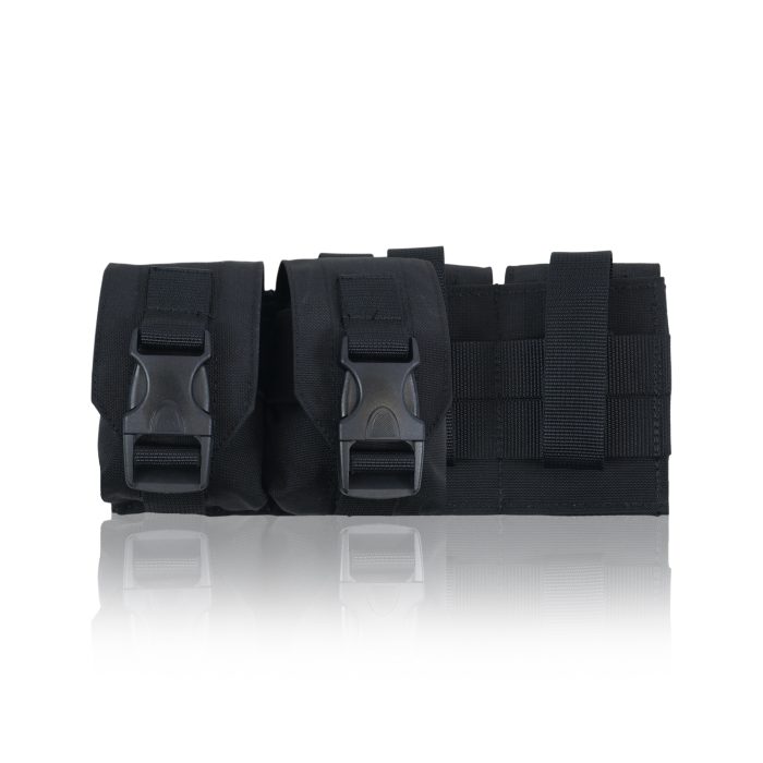 Підсумок під 2 гранати Kiborg GU Double Mag Pouch (Чорний) - Зображення 3