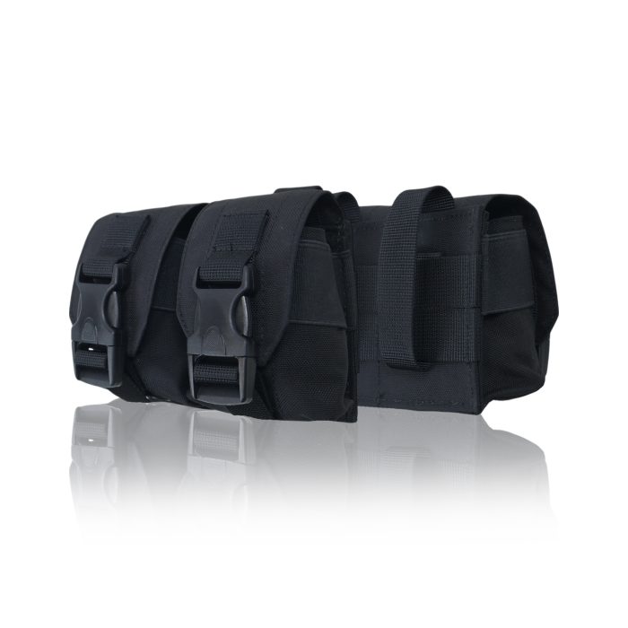Підсумок під 2 гранати Kiborg GU Double Mag Pouch (Чорний) - Зображення 1