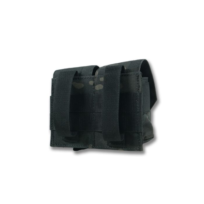 Підсумок під 2 гранати Kiborg GU Double Mag Pouch (Чорний мультикам) - Зображення 3