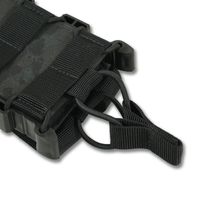 Посилений підсумок Kiborg GU Single Mag Pouch Чорний мультикам - Зображення 5