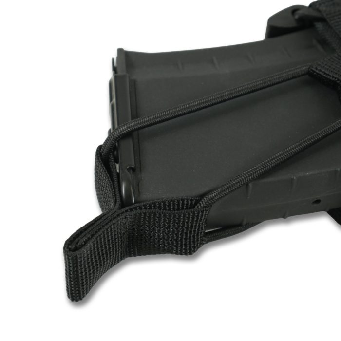 Посилений підсумок Kiborg GU Single Mag Pouch Чорний мультикам - Зображення 6