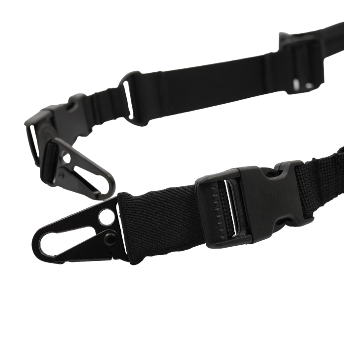 Ремінь 2-точковий Kiborg для АК,РПК Чорний - Зображення 2