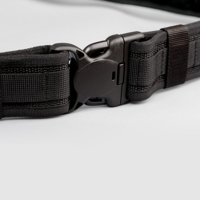 Ремінь тактичний "ANTITERROR II" BLACK 5 см (Поліамід) - Зображення 2