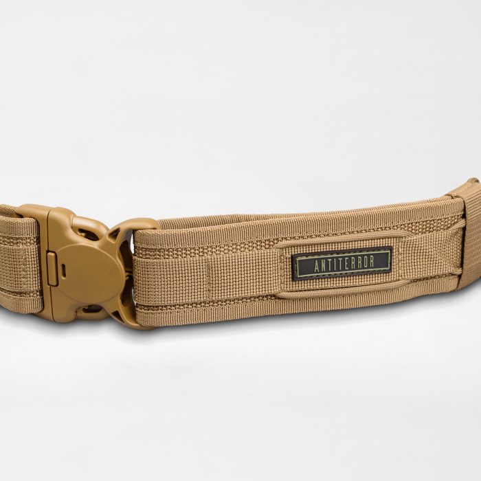 Ремінь тактичний "ANTITERROR II" COYOTE 5 см (Поліамід) - Зображення 4