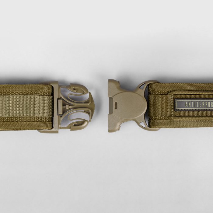 Ремінь тактичний "ANTITERROR II" OLIVE 5 см (Поліамід) - Зображення 3