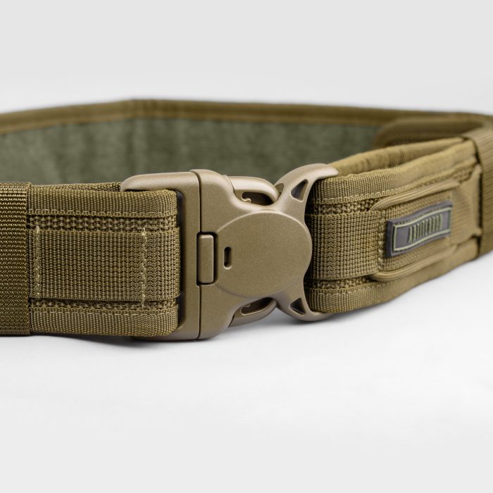 Ремінь тактичний "ANTITERROR II" OLIVE 5 см (Поліамід) - Зображення 2