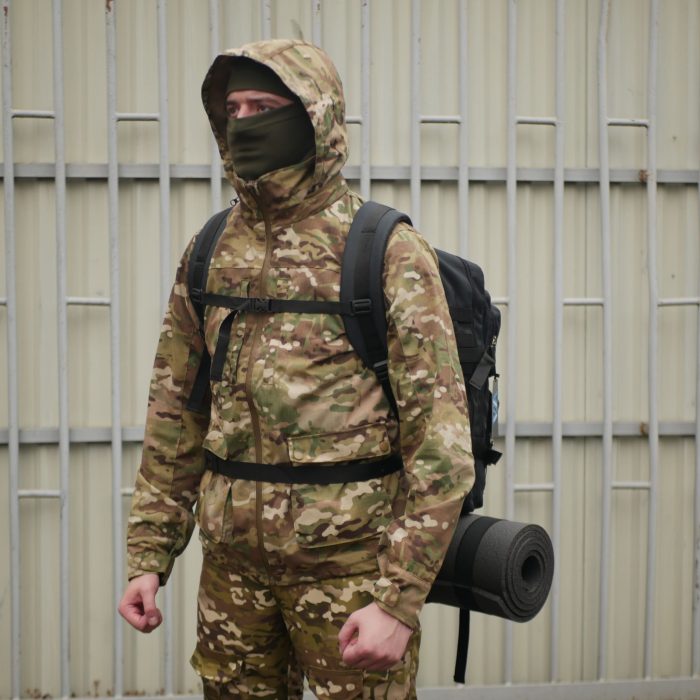 Рюкзак з Molle 40л Чорний - Зображення 6