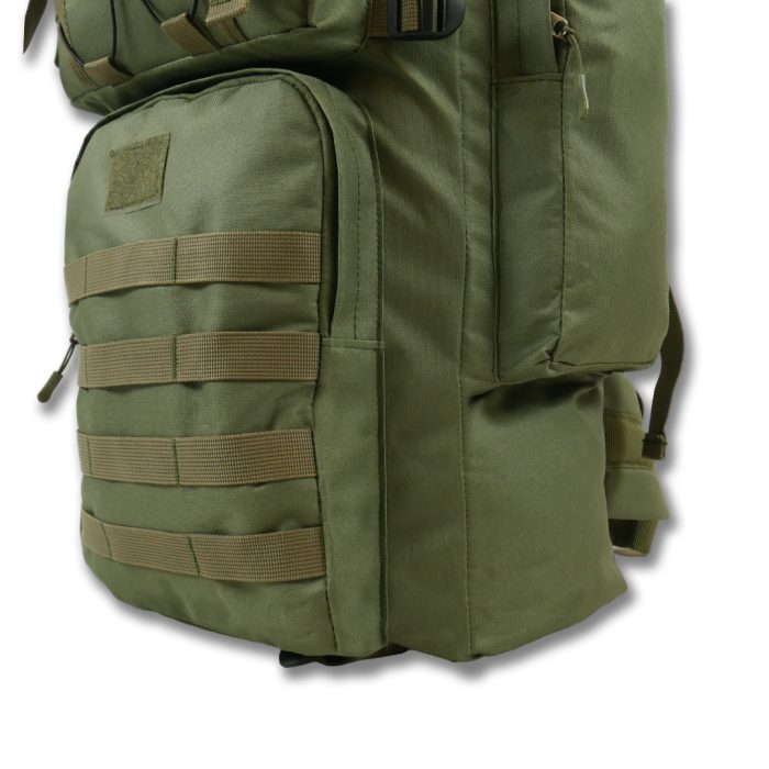 Рюкзак хакі 70л (35*68*21см) - Зображення 6
