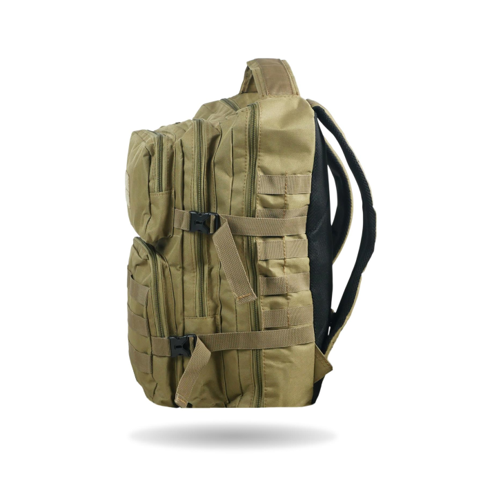 Рюкзак тактичний 30 л з системою MOLLE койот (виробництво Україна) - Зображення 4