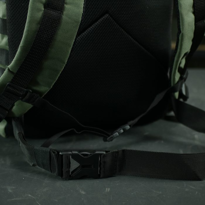 Рюкзак тактичний 30 л з системою MOLLE Олива (виробництво Україна) - Зображення 10
