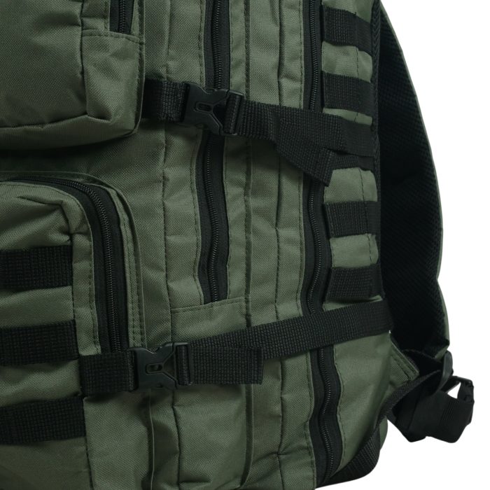 Рюкзак тактичний 30 л з системою MOLLE Олива (виробництво Україна) - Зображення 4