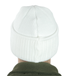 Шапка-балаклава в'язана білий - Зображення 3