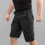 Шорти "ALPHA" BLACK (Rip-Stop)