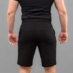 Шорти спортивні "ARMOLINE" BLACK (Трикотаж) - Зображення 3