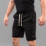 Шорти спортивні "ARMOLINE" BLACK (Трикотаж)