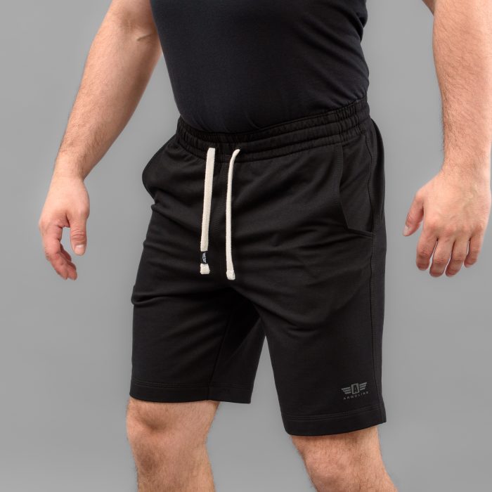 Шорти спортивні "ARMOLINE" BLACK (Трикотаж) - Зображення 1