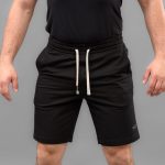 Шорти спортивні "ARMOLINE" BLACK (Трикотаж) - Зображення 2