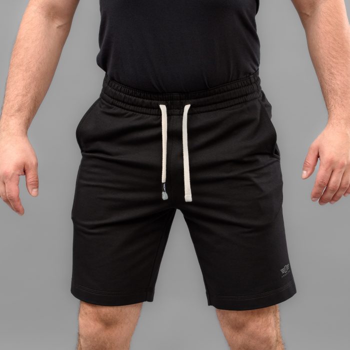 Шорти спортивні "ARMOLINE" BLACK (Трикотаж) - Зображення 2