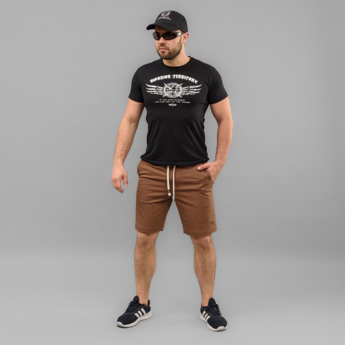 Шорти спортивні "ARMOLINE" COYOTE (Трикотаж) - Зображення 6