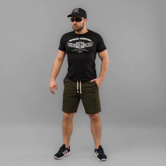 Шорти спортивні "ARMOLINE" OLIVE (Трикотаж) - Зображення 4