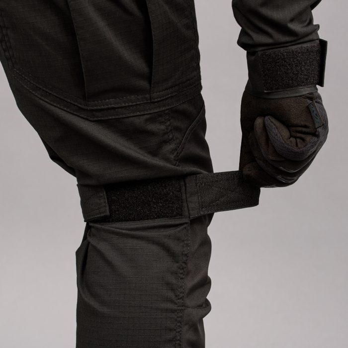 Штани тактичні "ANTITERROR II" BLACK (Rip-Stop Стрейч + Мембрана) - Зображення 10