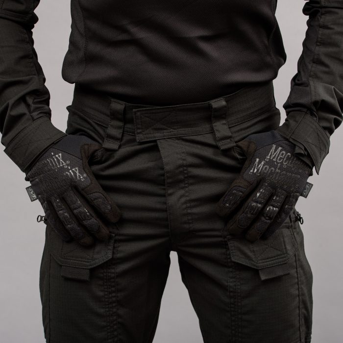 Штани тактичні "ANTITERROR II" BLACK (Rip-Stop Стрейч + Мембрана) - Зображення 7