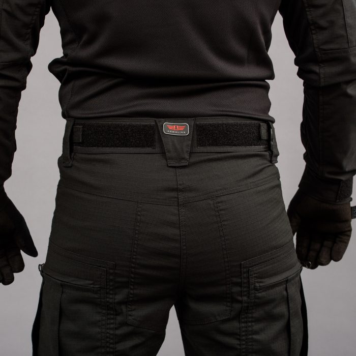 Штани тактичні "ANTITERROR II" BLACK (Rip-Stop Стрейч + Мембрана) - Зображення 5