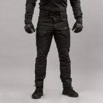 Штани тактичні "ANTITERROR II" BLACK (Rip-Stop Стрейч + Мембрана)