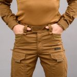 Штани тактичні "ANTITERROR II" COYOTE (Rip-Stop Стрейч + Мембрана) - Зображення 4