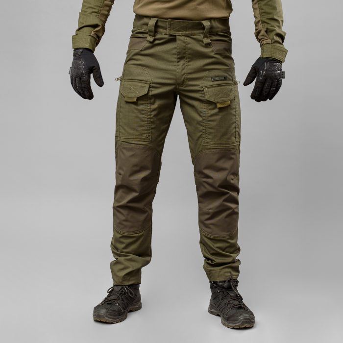 Штани тактичні "ANTITERROR II" OLIVE (Rip-Stop Стрейч + Мембрана) - Зображення 1
