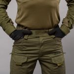 Штани тактичні "ANTITERROR II" OLIVE (Rip-Stop Стрейч + Мембрана) - Зображення 4